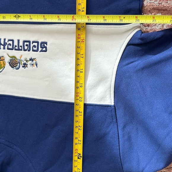 Scotch & Soda Hoodie Unisex  Blue/beige  NWT, Logo In The Front. Authentic. $118 - Picture 6 of 11